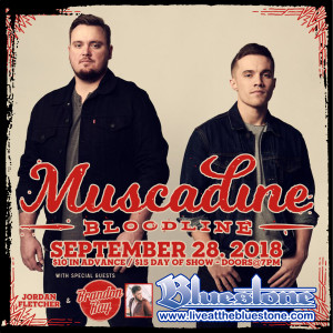 Muscadine Bloodline LIVE September, 28th @ The Bluestone | Columbus | Ohio | United States
