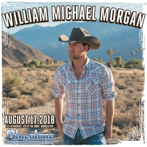 William Michael Morgan LIVE August, 17th @ The Bluestone | Columbus | Ohio | United States