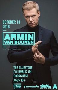 Armin Van Buuren LIVE October, 10th @ The Bluestone | Columbus | Ohio | United States