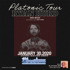 Ryan Hurd: Platonic Tour LIVE @ The Bluestone