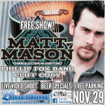 Matt Mason The Bluestone - Columbus Ohio