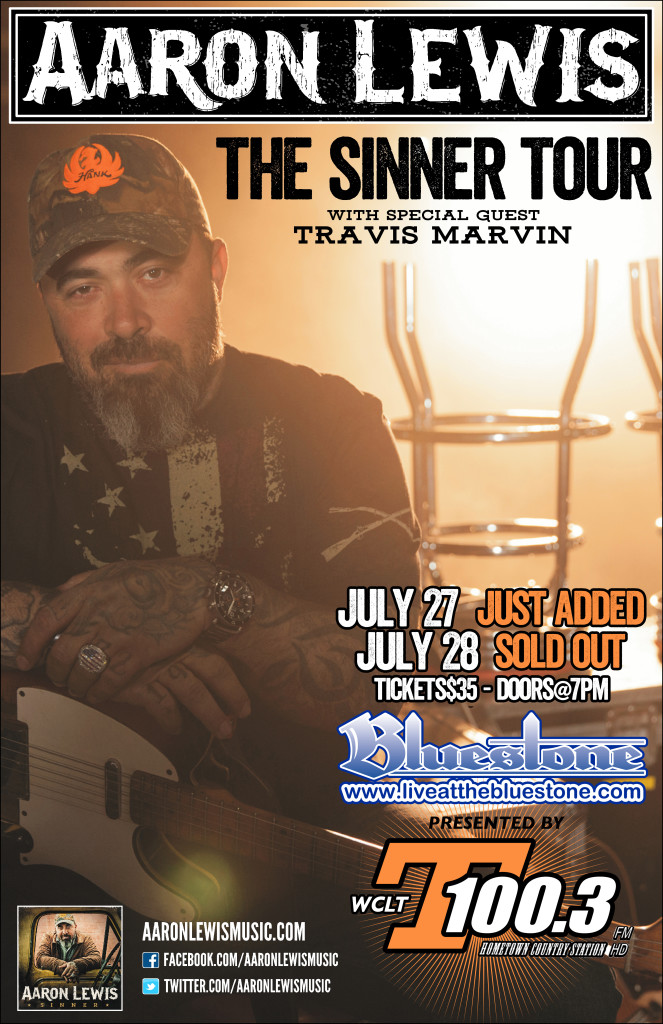 Aaron Lewis at The Bluestone