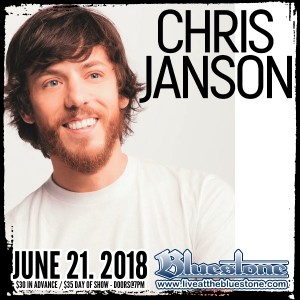 Chris Janson LIVE June, 21st @ The Bluestone | Columbus | Ohio | United States
