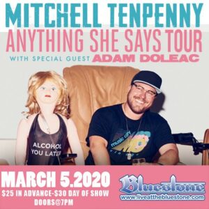 Mitchell Tenpenny Concert Tickets @ The Bluestone