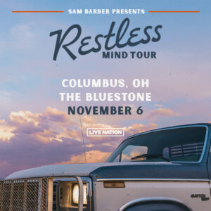 Sam Barber November 6, 2024 @ The Bluestone