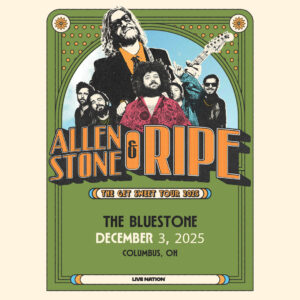 Allen Stone & Ripe December 3, 2025 @ The Bluestone