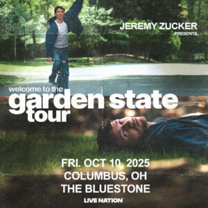 Jeremy Zucker October 10, 2025 @ The Bluestone